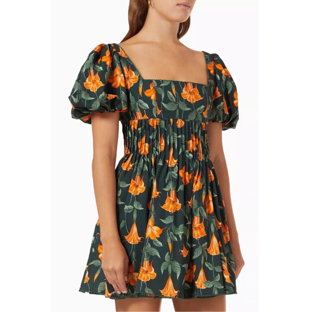 Agua by Agua Bendita Caramelo Mini Dress (Small)